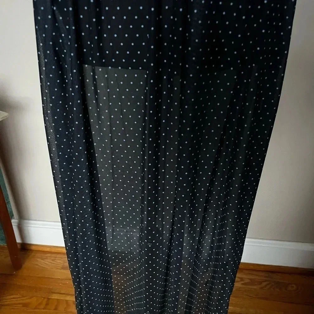 Black Madeline slip dress - Picture 5 of 9